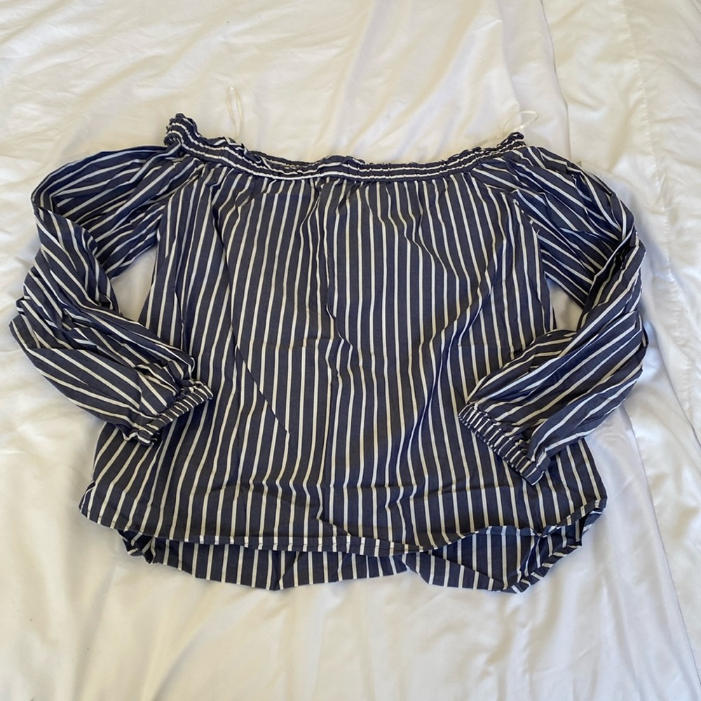 J. Crew long sleeve off the shoulder top